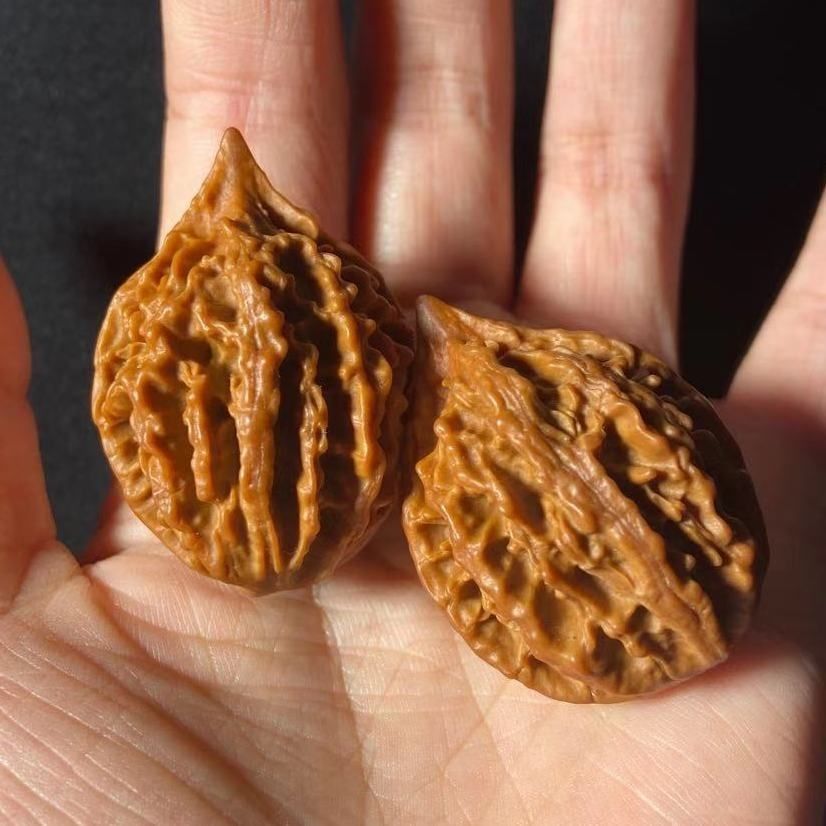 Premium Wenwan Walnuts Hand Play Alien Bird Alien Walnuts หนึ่งคู่สีมกราคม ()20251016