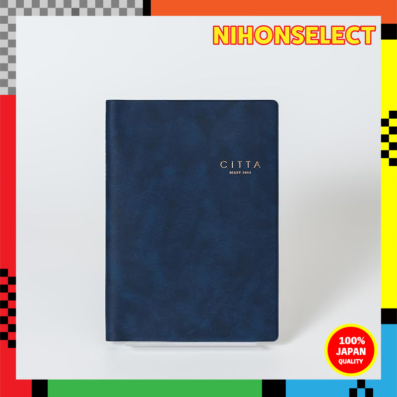 CITTA DIARY 2026 (Starting October 2025) Deep Navy B6
