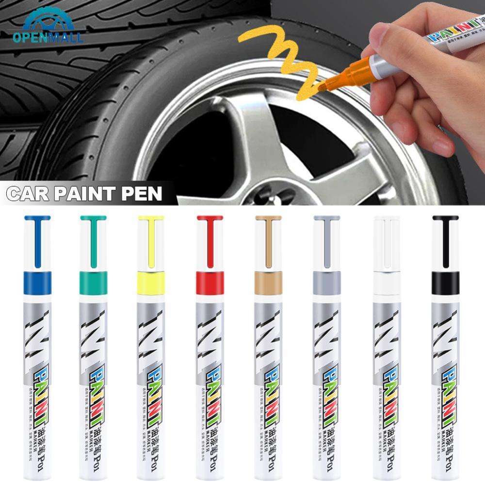 OPENMALL รถจัดแต่งทรงผม Scratch Repair ปากกา Auto Touch Up ปากกาสีเติม Remover รถ Tyre Paint Marker 
