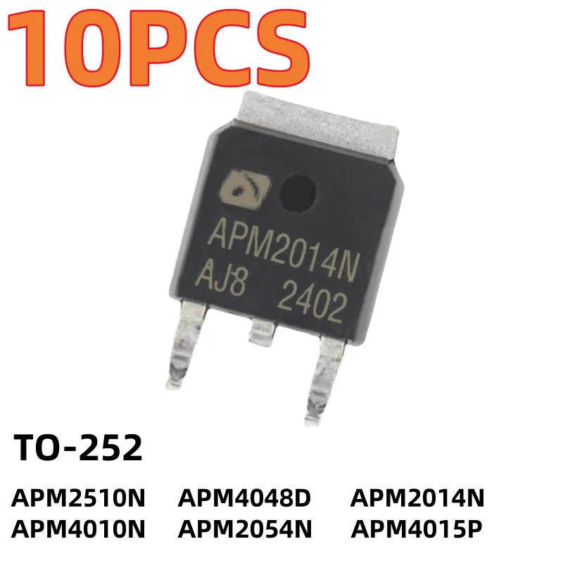 5PCS APM2510N APM4048D APM2014N APM4010N APM2054N APM4015P SMD TO-252 Field Effect ทรานซิสเตอร์