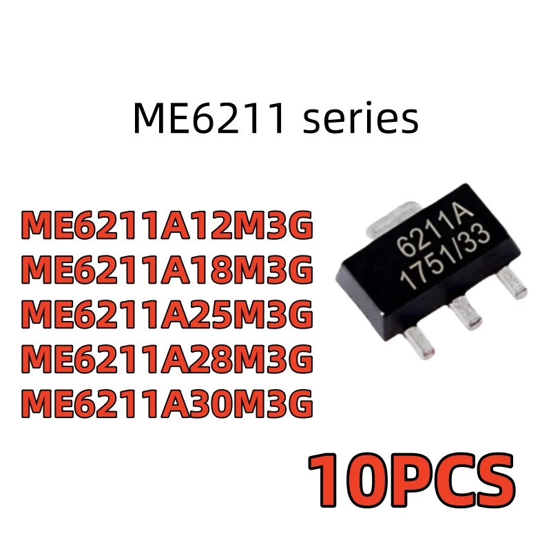 5PCS ME6211 ME6211A12M3G ME6211A18M3G ME6211A25M3G ME6211A28M3G ME6211A3M3G ME6211A3G ME6211A2M3G ชิ
