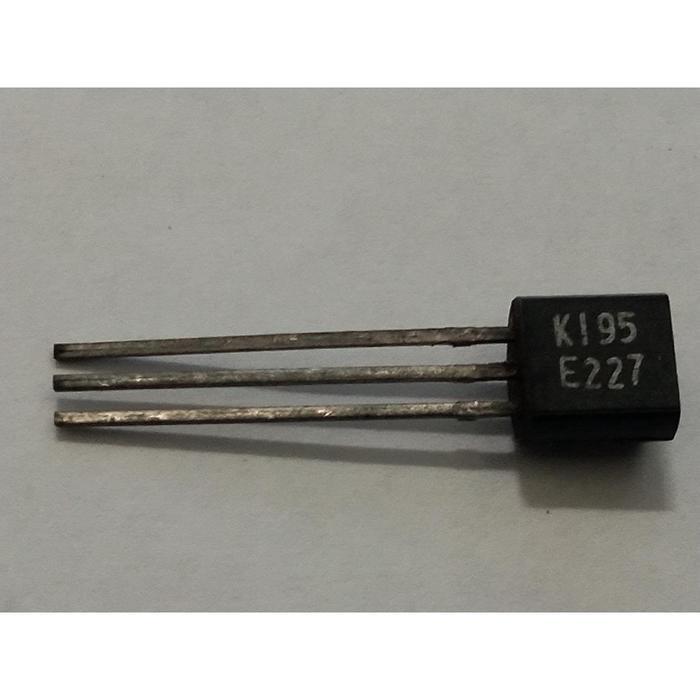 ทรานซิสเตอร์ K195 2SK195 Silicon N-FET 20V 0.5 - 8mA TO-92 ...ELECTRON ELECTRON