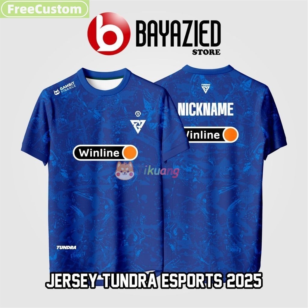 เสื้อเจอร์ซีย์ TUNDRA ESPORTS WINNER TI 11 DOTA2 2022Free Custom ชื่อและหมายเลข