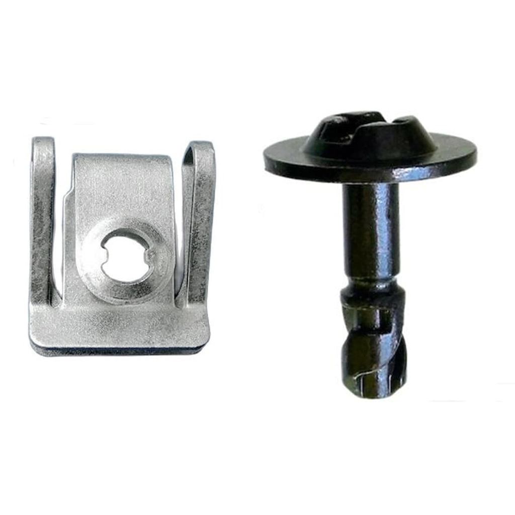 20 ชุดเครื่องยนต์ภายใต้ถาด U-Type Nut/Fasteners สกรูสําหรับ Audi VW 8K0-805-922A 8K0-805-121