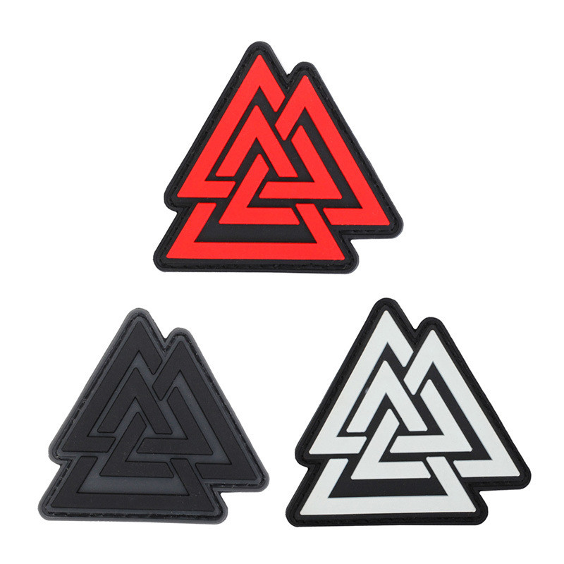 Imperial Tactics VKING Viking Symbol Pirate Tactical Morale Badge ปลอกแขนปัก PVC Velcro Badge