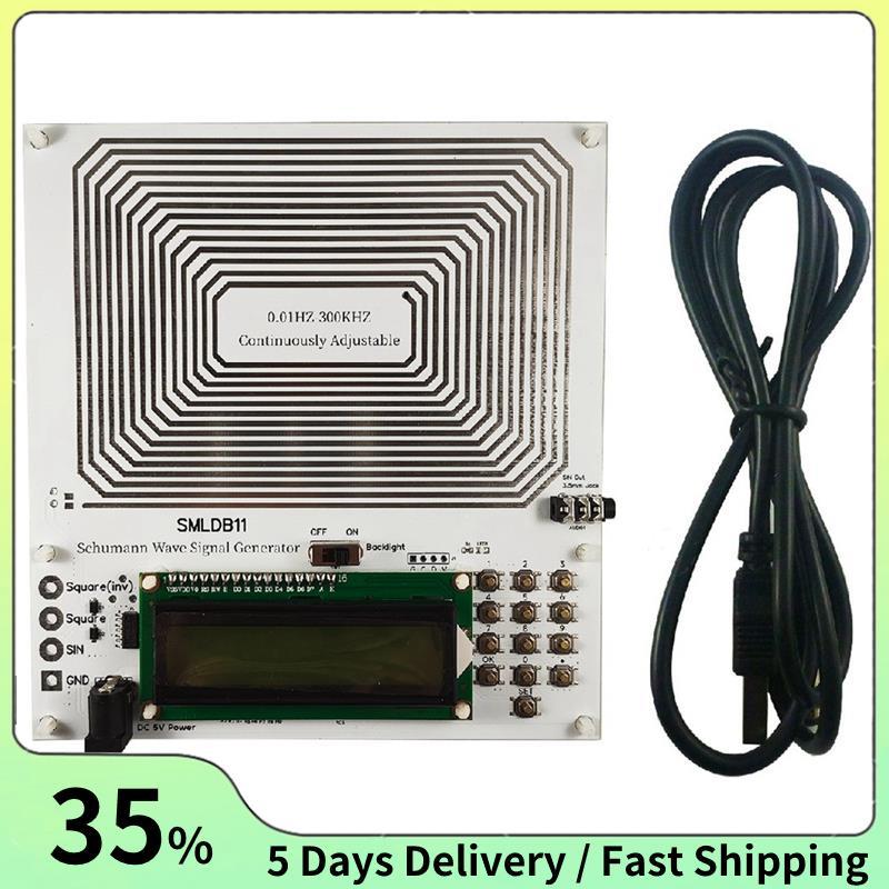 7.83Hz Resonance Pulse Square Wave Generator 0.01Hz-300KHz อย่างต่อเนื่องปรับ Esolfeggio ความถี่