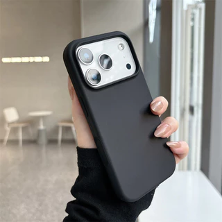 ซิลิโคนเหลวแม่เหล็กเคสโทรศัพท์ภายในสําหรับ ไอโฟน 17 16 มือโปร สูงสุด 17อากาศ 17 16 15 14 13 กันกระแทกป้องกันปลอก