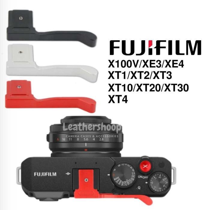 อุปกรณ์เสริมที่ดีที่สุด - FUJIFILM XT1 XT2 XT3 XT4 XT10 XT20 XT30 X100V XE4 UP Thumb Rest - สีดํา, X
