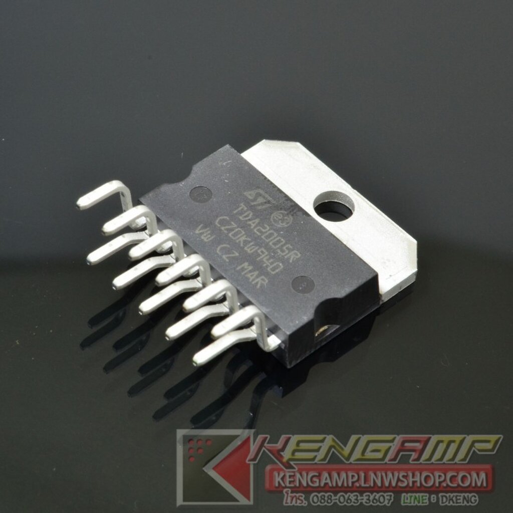 (1ตัว) [IC] TDA2005 ST 20 W bridge/stereo amplifier for car radio