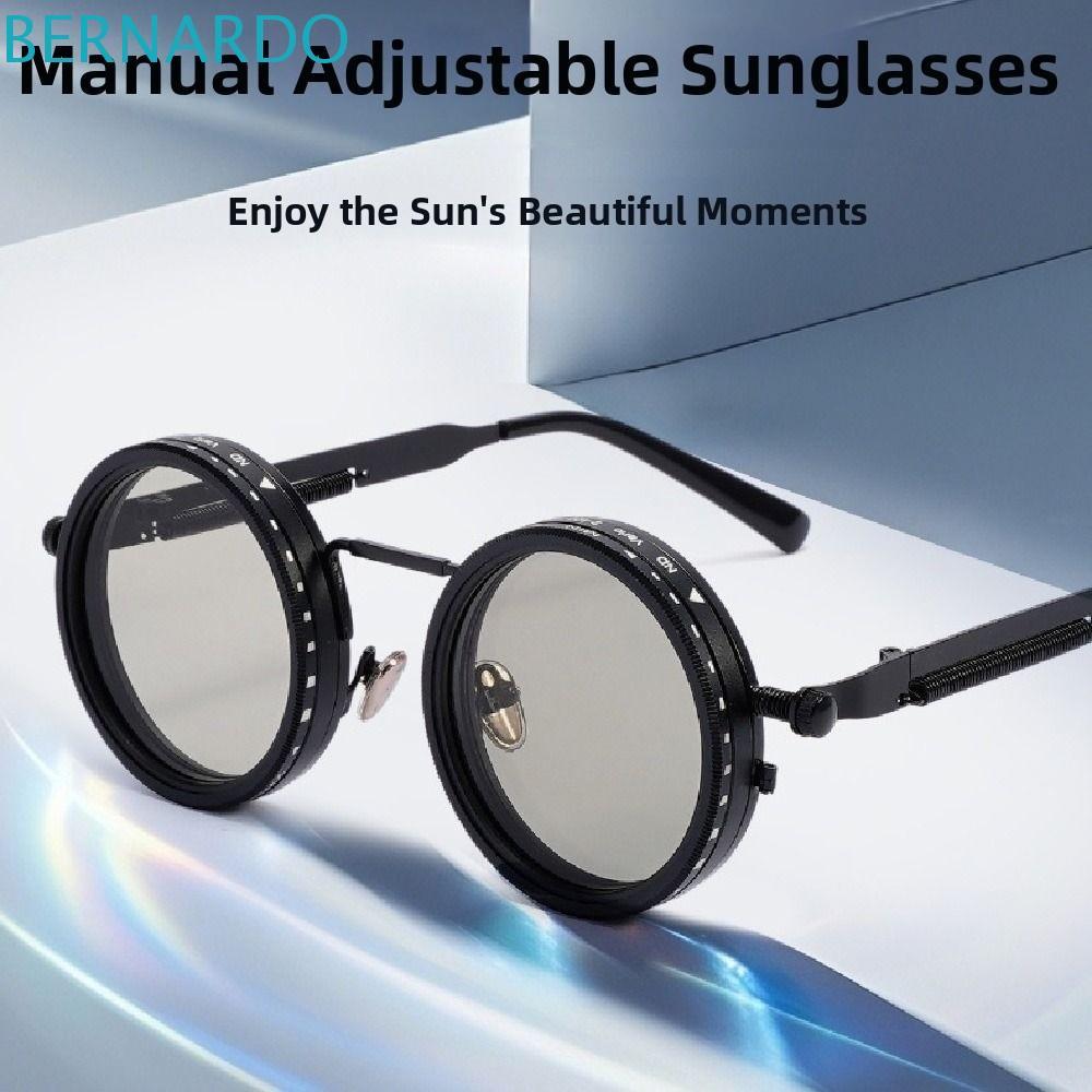 BERNARDO แว่นกันแดด UV Protection, Adjustabile ND9 Lenses, เหมาะสำหรับการตกปลาและขี่จักรยาน, สไตล์เร