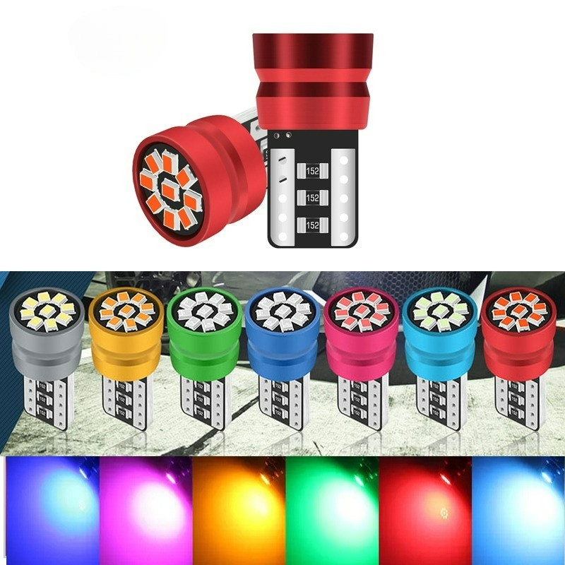 T10 W5W LED Bulb 194 2016 License Plate Light Interior Reading Light Roof Tail Light Parking Signal Light