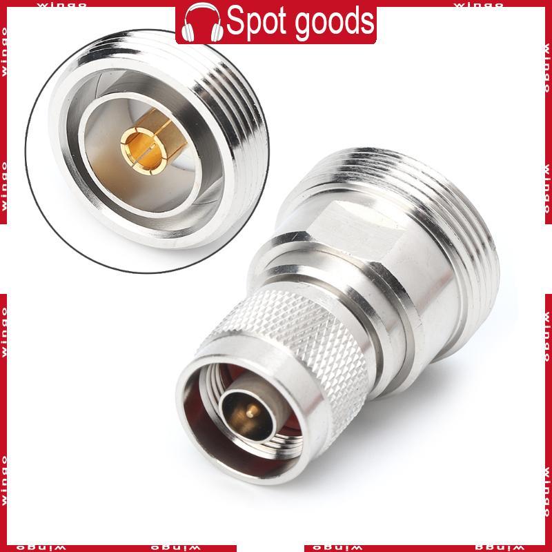 WIN RF อะแดปเตอร์โคแอกเชียล L29 7 16 DIN แจ็คตัวเมียถึง N ขั้วต่อปลั๊กตัวผู้