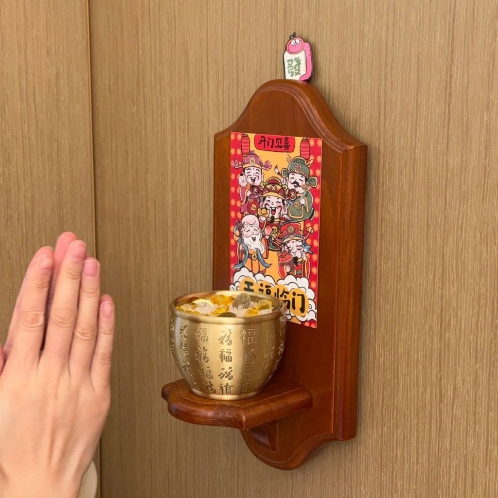 Zai ยาวกึ่งฟางไม้ทองเหลือง Cornucopia กึ่งฟางไม้ทองเหลือง Cornucopia สํานักงานเดสก์ท็อปตกแต่ง Zai Za