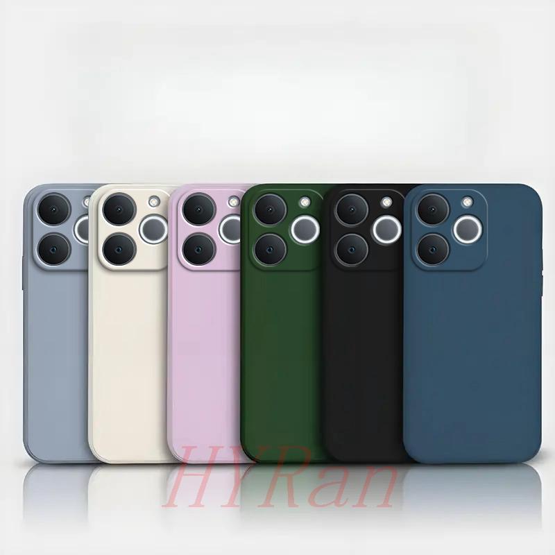 Realme Note 70 / Realme Note 70X เคสโทรศัพท์ซิลิโคนสีทึบ YT