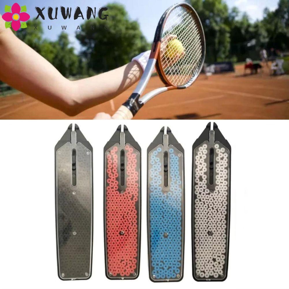 QUENTIN Tennis Cross String Saver, โช้คอัพล็อค String Saver, แบบพกพาน้ําหนักเบาเปลี่ยนแบดมินตัน Stri