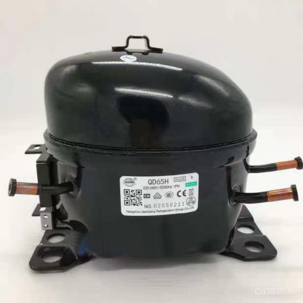 ความดันกลับต่ํายี่ห้อตู้เย็นใหม่เครื่องทําความเย็น R134a Wansheng ตู้โชว์เดิมตู้แช่แข็งคอมเพรสเซอร์ 