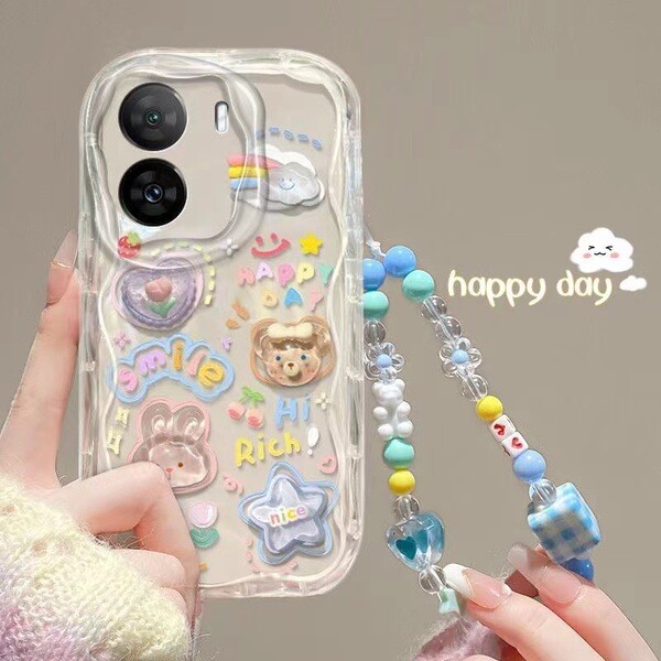 vivo y200 5g เคส เคส vivo y200 5g เคส vivo y200 เหมาะสําหรับ VIVOY500 เคสโทรศัพท์คลาวด์โปร่งใส iQOOZ