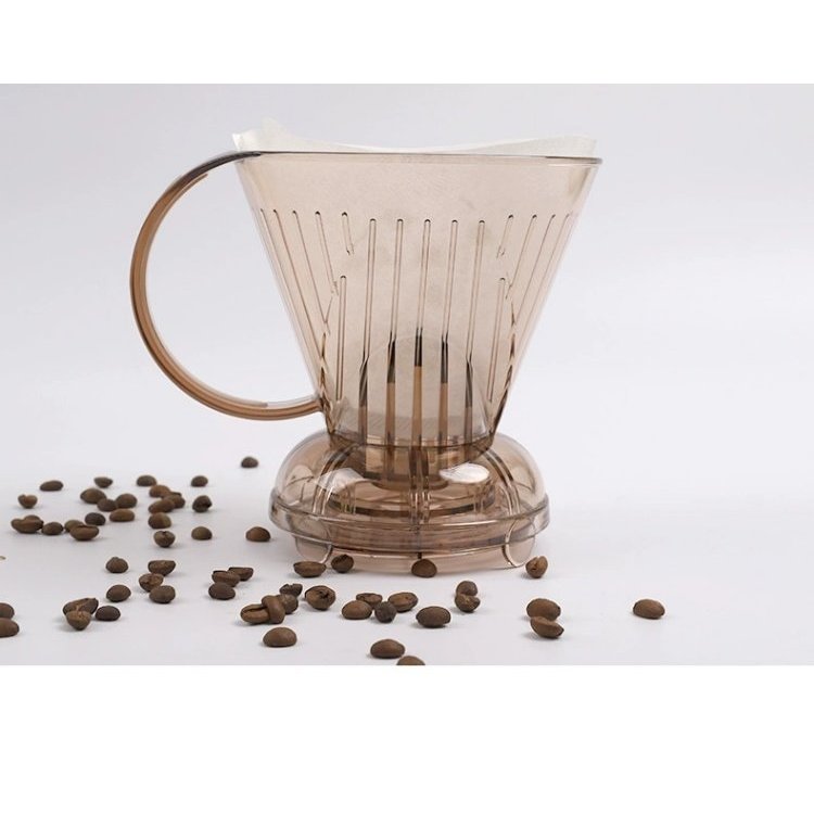 Clever Dripper Smart Cup Hand Brew Coffee Fan-Shaped Drip Filter Cup PCT Resin