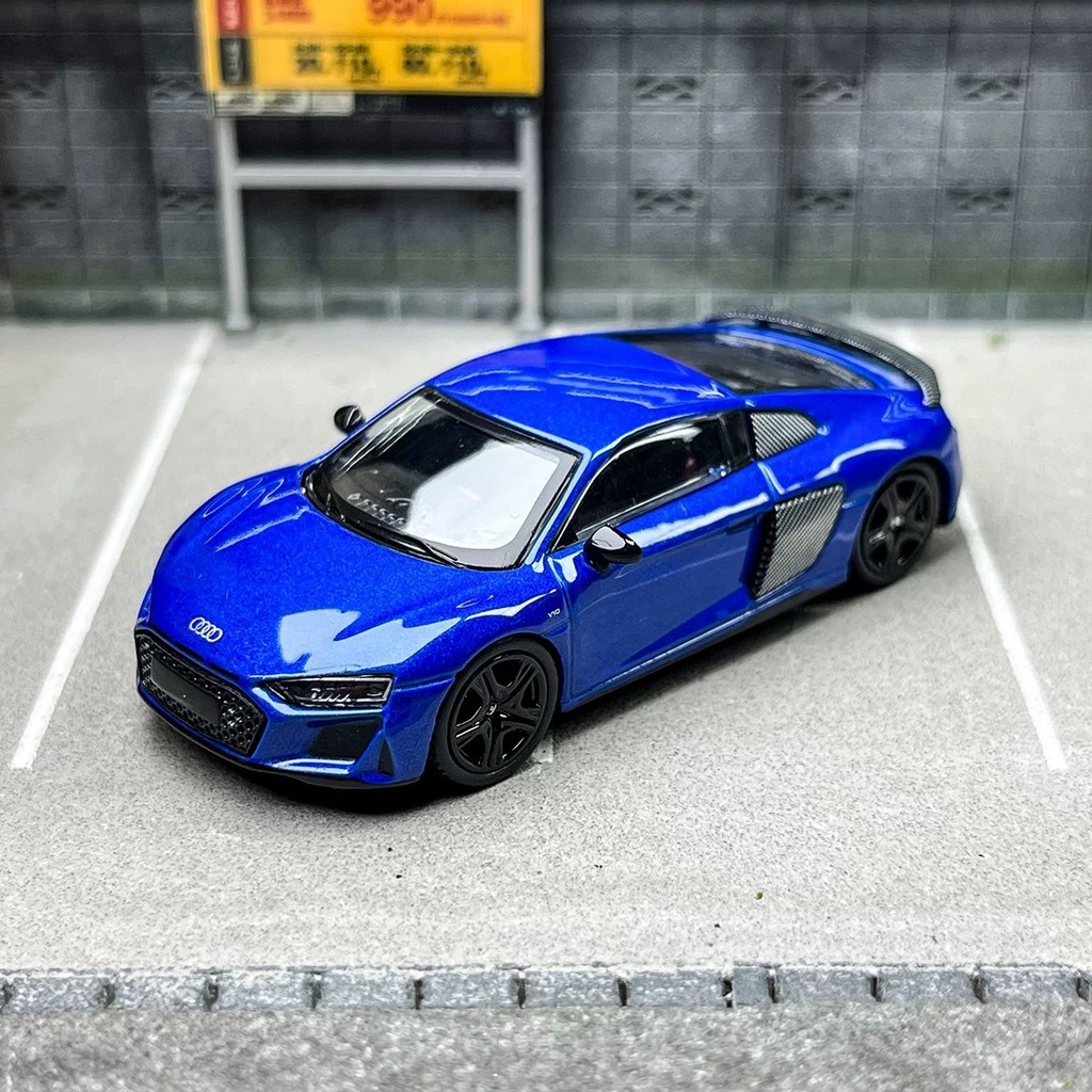 Maxdi 1/64 Audi R8 V10 Coupe Performance รถสปอร์ตจําลองรถรุ่น