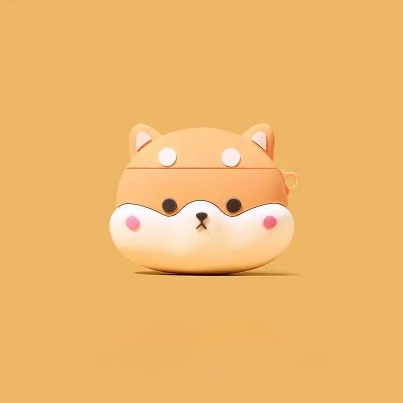 สําหรับ HTC NE55 เคส Case เคสหูฟัง ลายชิบะอินุน่ารัก