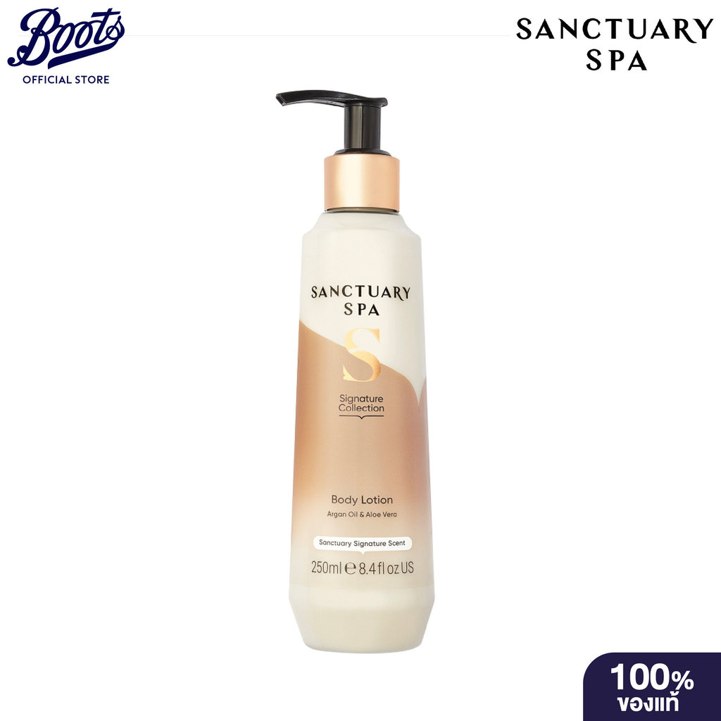 Sanctuary Spa Signature Collection body lotion 250 ml  แซงชัวรี่ สปา โลชั่น