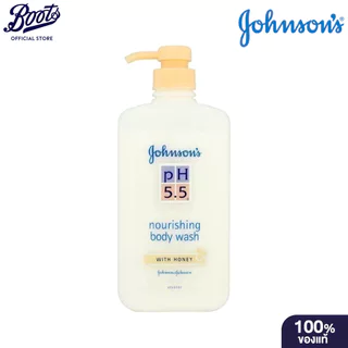 Johnson's Nourishing Body Wash with Honey pH 5.5 750 mL จอห์นสัน พีเอช 5.5 นูริชชิ่ง ครีมอาบน้ำ วิท ฮันนี่ 750 มล.