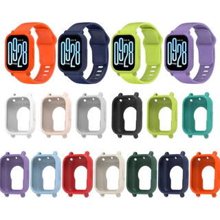 กรณีซิลิโคนอ่อน for Smartwatch Redmi Watch 5 Active / Redmi Watch 5 Lite กีฬายางป้องกันหน้าจอฝาครอบกันชนกรอบอุปกรณ์เสริม