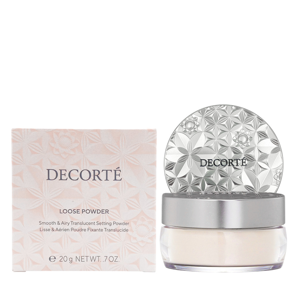 COSME DECORTE Loose Powder 20g แป้งฝุ่นเนื้ออมชมพูโปร่งแสง ช่วยให้ผิวสว่าง