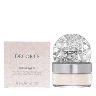 COSME DECORTE Loose Powder 20g แป้งฝุ่นเนื้ออมชมพูโปร่งแสง ช…