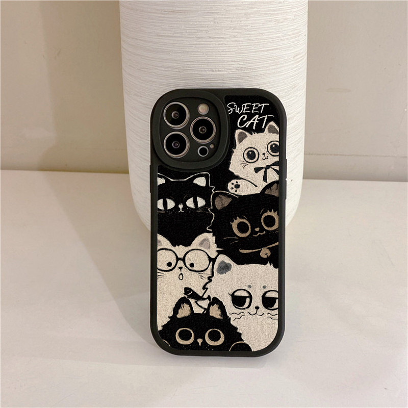 สต๊อกไทย เคสโทรศัพท์ การ์ตูน ไฮโซ เคสครอบแบบนิ่ม For รูปที่ 3