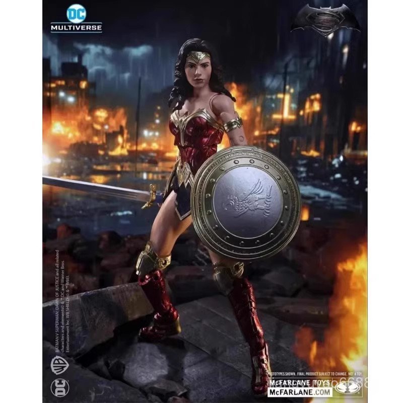 [คลังสินค้าพร้อม] Mcfarlane Mcfarlane DC Wonder Woman Desert Batman Heavy Armor Batman