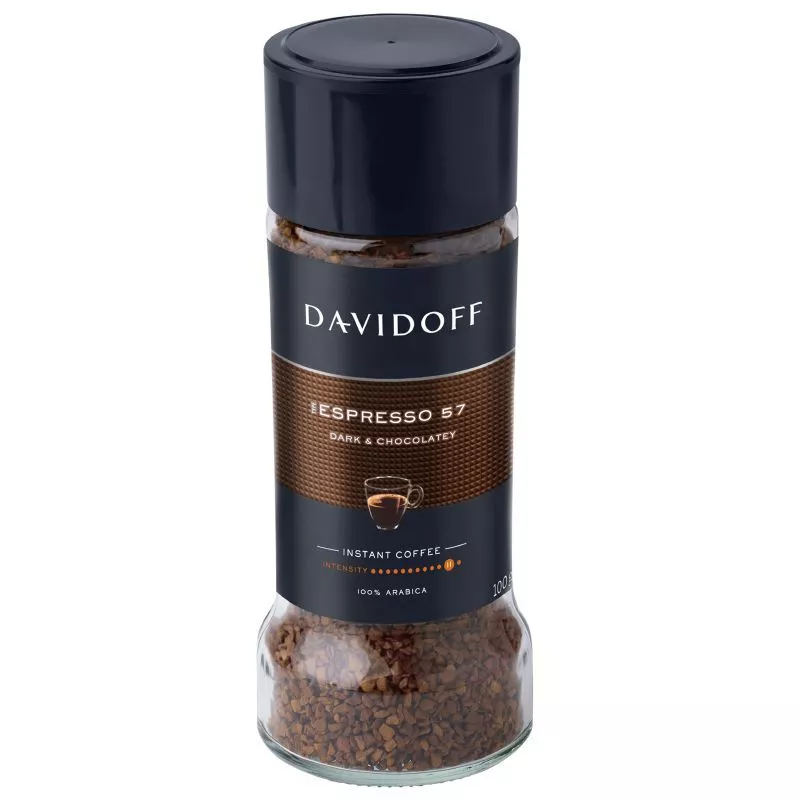แดวิดอฟฟ์เอสเพรสโซดาร์กโรสต์ 100กรัม Davidoff Dark Roast Espresso 100g. [หมายเลขบาร์โค้ด 4006067060977 ]
