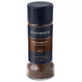 แดวิดอฟฟ์เอสเพรสโซดาร์กโรสต์ 100กรัม Davidoff Dark Roast Espresso 100g. [หมายเลขบาร์โค้ด 4006067060977 ]