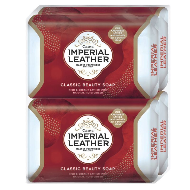 อิมพิเรียลสบู่ก้อน 120กรัม แพค 4 Imperial Bar Soap 120g. Pack 4 [หมายเลขบาร์โค้ด 8850169007158 ]