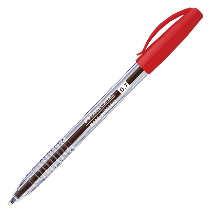 ปากกาลูกลื่น 0.7 มม. Faber-Castell 1423 สีแดง