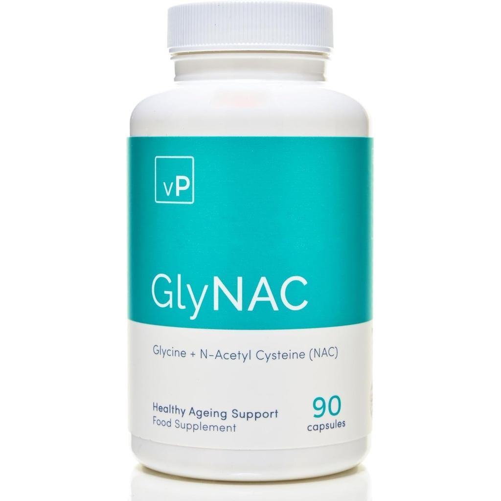 VP Vitality Pro GlynNAC 700mg x 90 แคปซูล อาหารเสริม Glycine & NAC, N Acetyl Cysteine & Glycine สําห