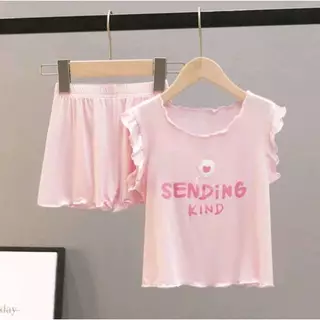 ชุดเสื้อผ้าเด็กผู้หญิง นุ่มสบาย ใส่สบายตลอดวัน