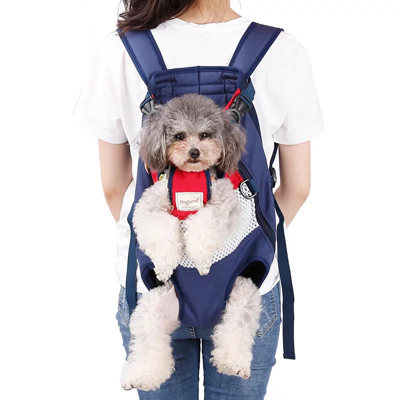 Pet Outing Backpack Dog Travel Portable Chest Backpack Breathable Lightweight Dog Bag Dog Bag Cat Ba