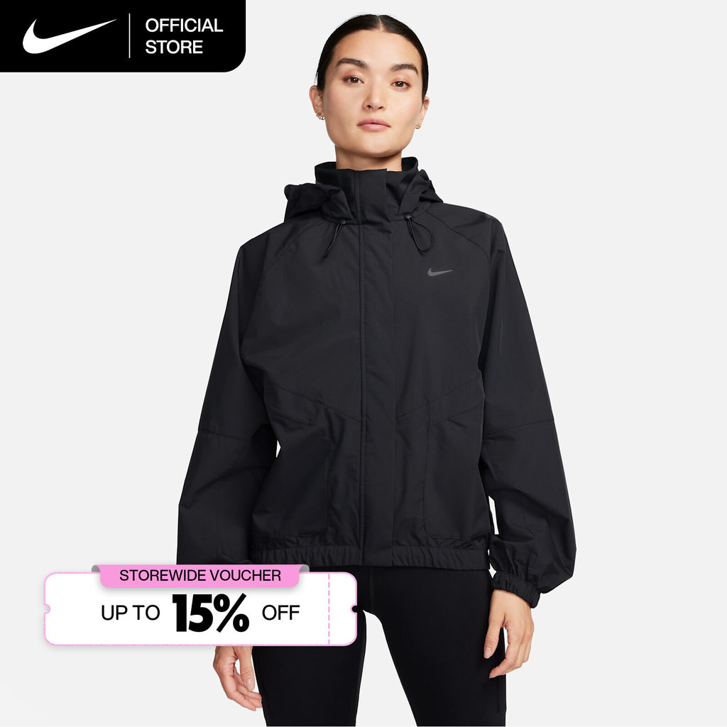 Nike Storm-FIT Women's Swift Running Jacket - Black [FB7493-010]
