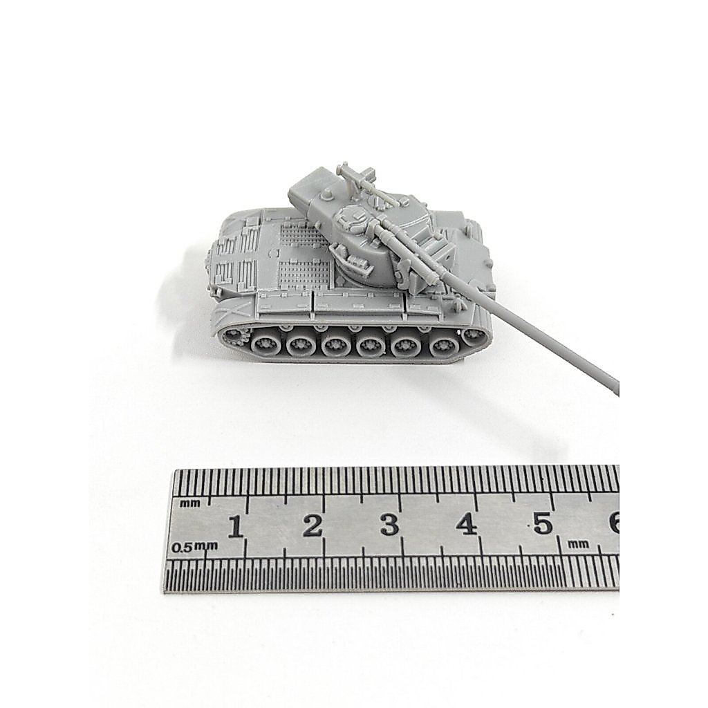 1/144 Scale T26E4 Super Panxing "Super Pan" Heavy Tank 3D Printing Scale รุ่น ZUNH