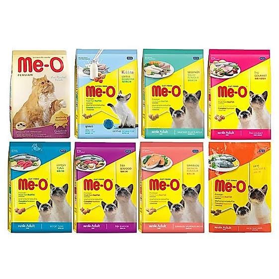 Me-o อาหารแมว มีโอ ขนาด 6.8-7 kg.