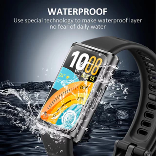 แก้วนิรภัย 9D / ฟิล์มอ่อน for Smartwatch Huawei Band 11/11 Pro /10 9 8 7 NFC อุปกรณ์ป้องกันหน้าจอเปลี่ยน