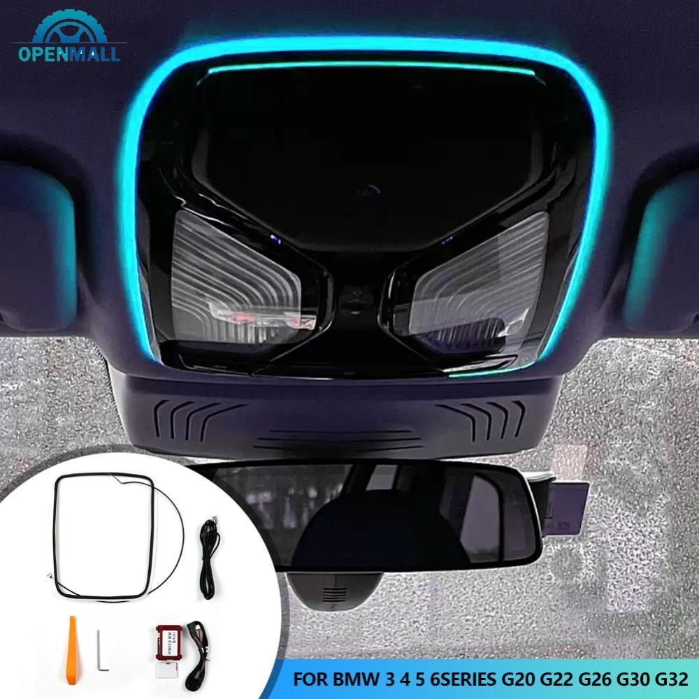 OPENMALL ภายในรถ LED ไฟอ่านหนังสือ Ambient โคมไฟสําหรับ BMW 3 4 5 6Series G20 G22 G26 G30 G32 S3U5