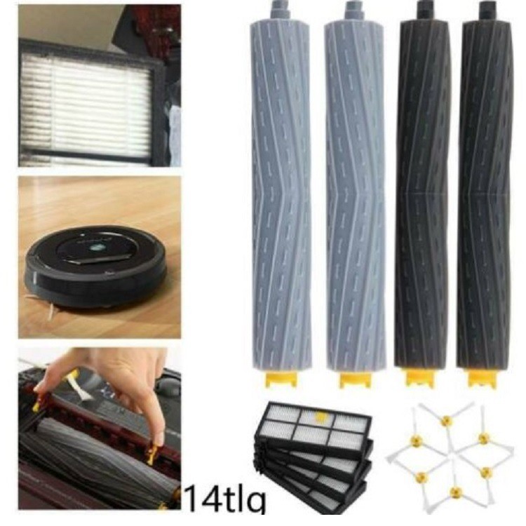 860 Pa Sweeping Filter Accessories Roll Adapt to 800 Sea Robot Side 880 Brush roomba Brush irobot