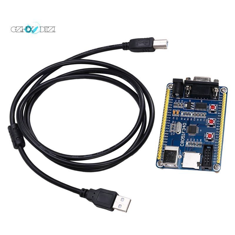 GzhxdiiziC8051F340 Microcontroller Developer Board Core Board การเรียนรู้ระบบบอร์ด