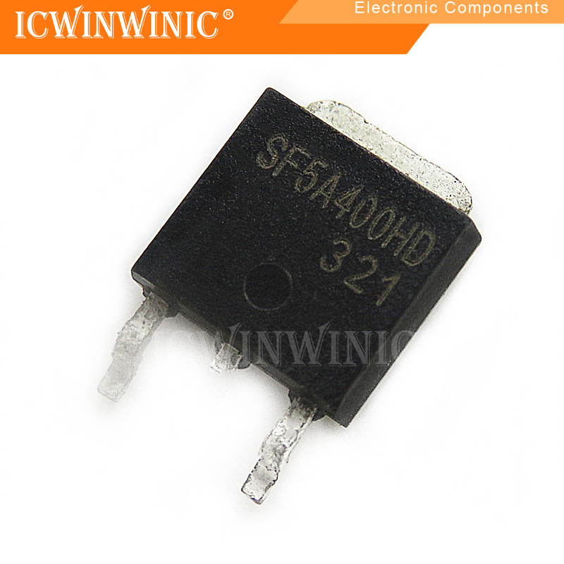 5 ชิ้น SF5A400HD 5A400HD TO-252 ส่วนประกอบอิเล็กทรอนิกส์