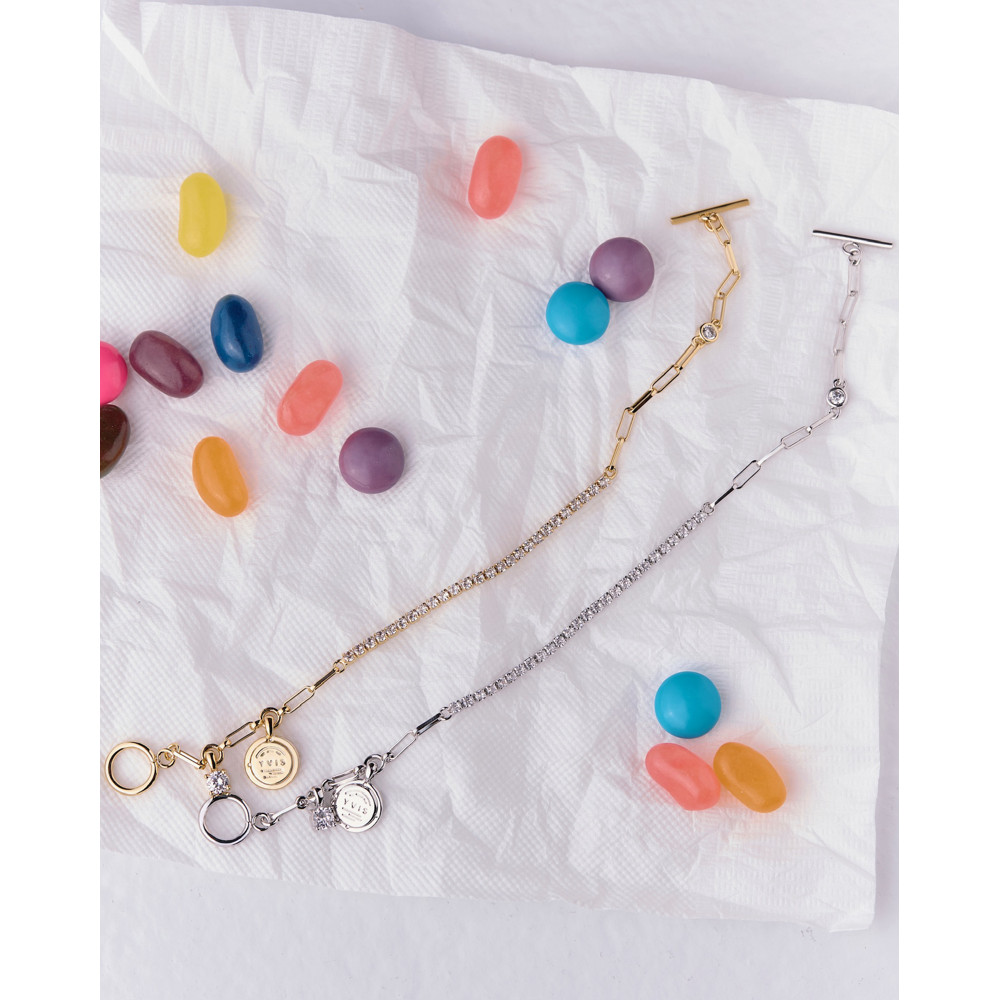 YVIS Manhole Brass Bracelet - City Route Collection