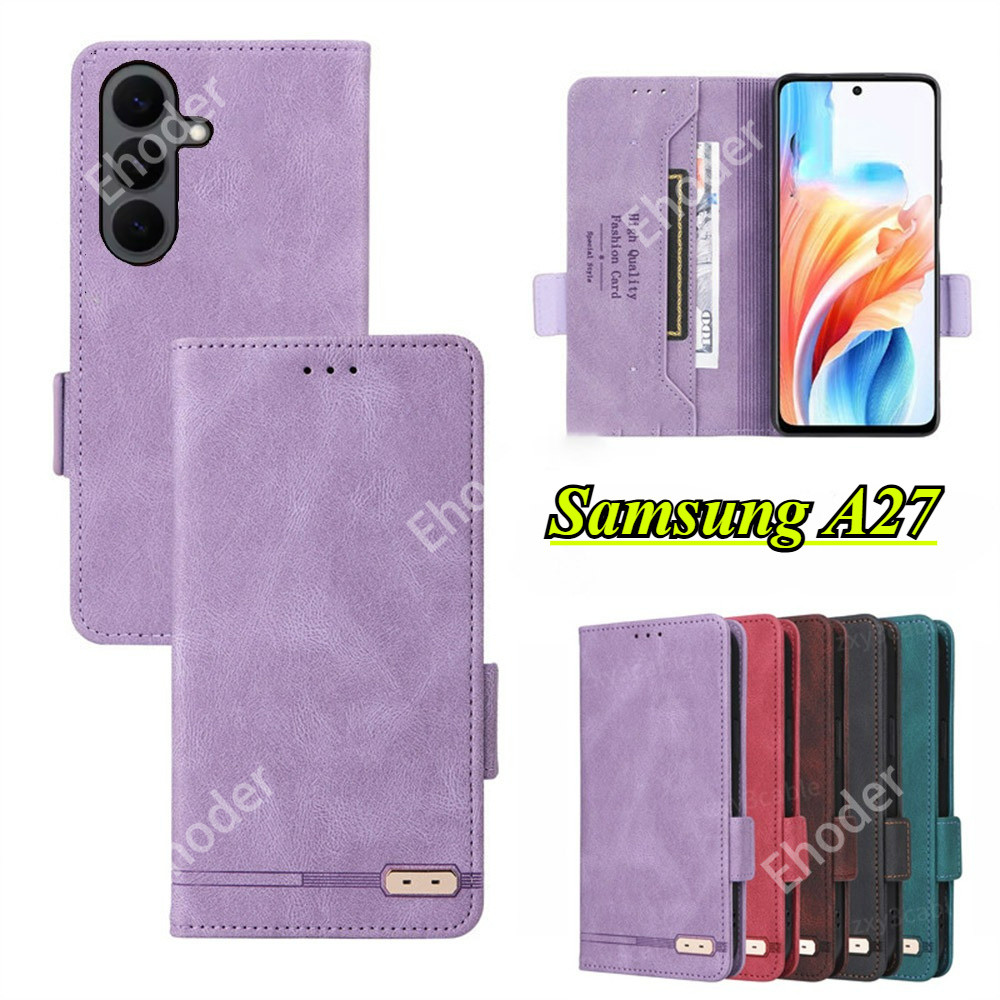 SAMSUNG สําหรับSamsung A27 A37 A57 A17 A07 5G 2026 เคสโทรศัพท์พลิกหนังสําหรับSamsungA27 SamsungA37 S