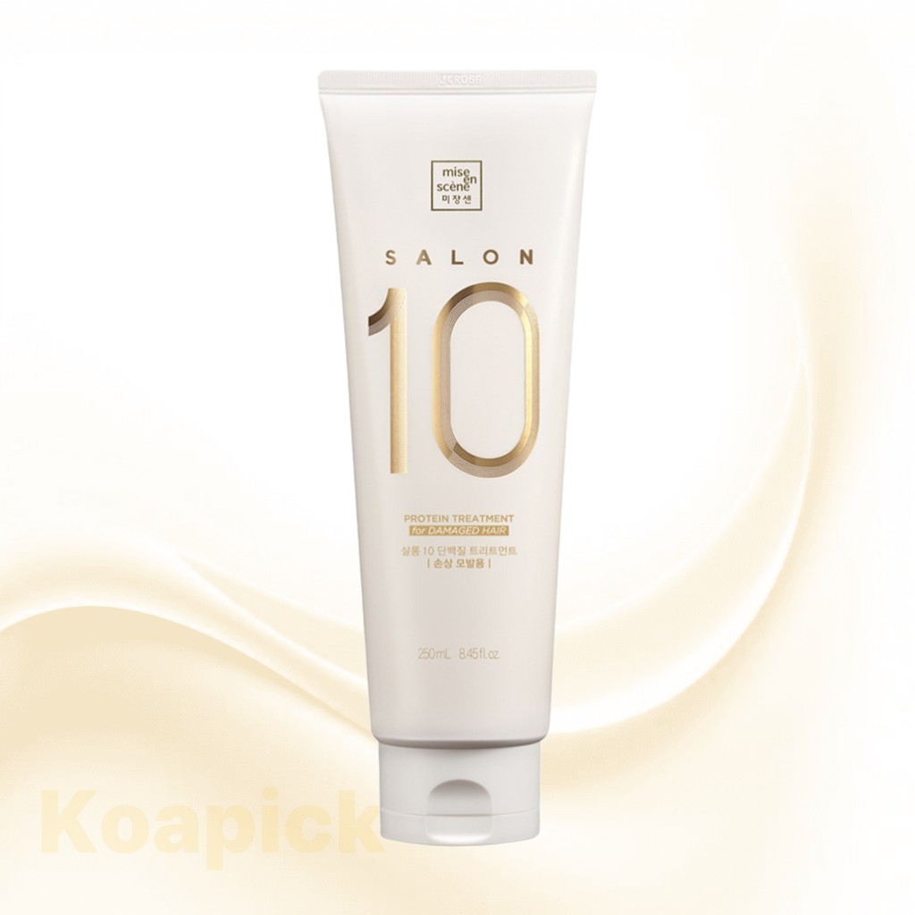 [Mise En Scene] Salon 10 Protein Treatment for Damaged Hair, 250ml, 1 ชิ้น / ทรีทเม้นท์ผมเกาหลี