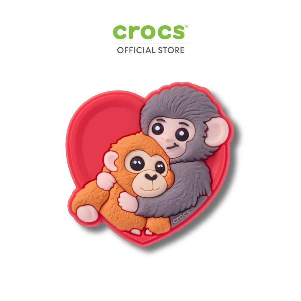 CROCS ตัวติดรองเท้า JIBBITZ™ MONKEY LOVE